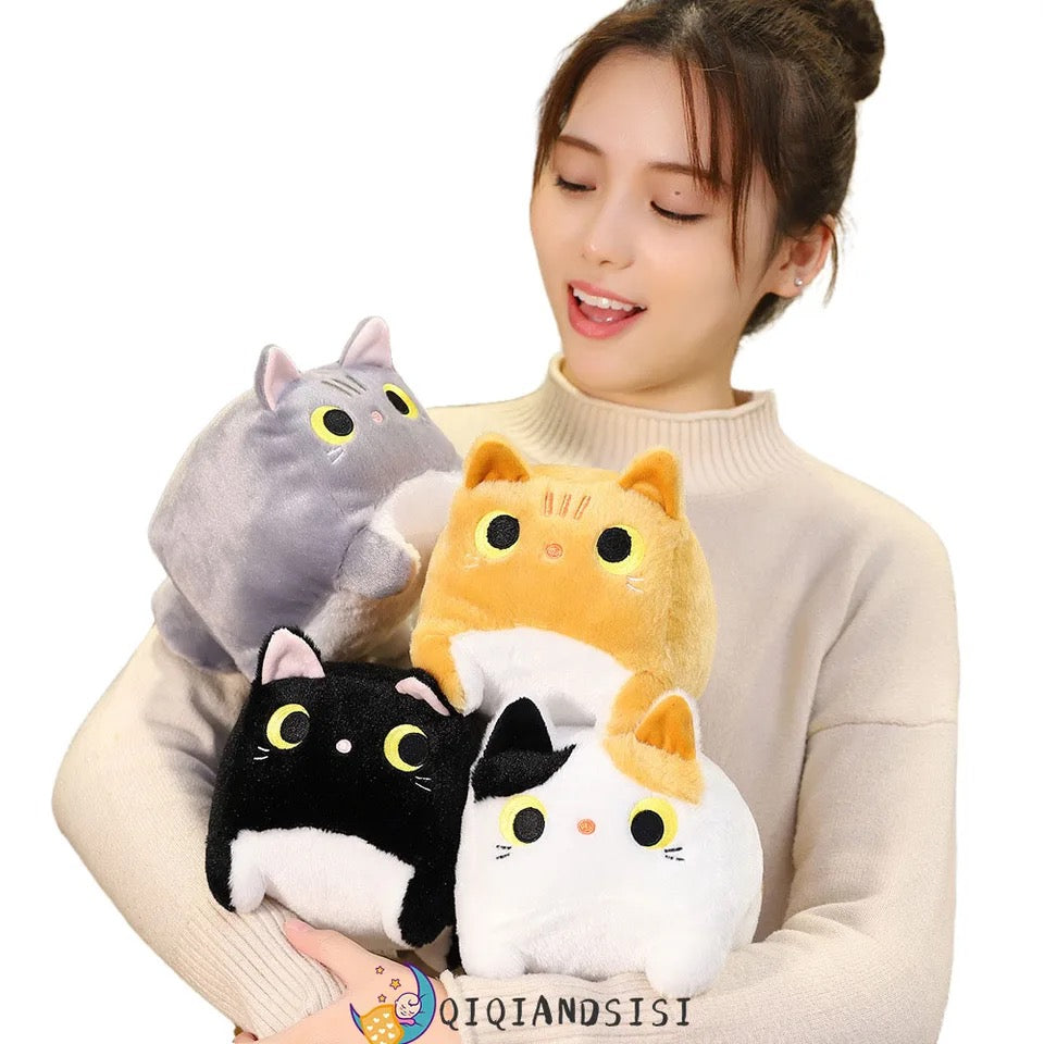 Peluche “Gatito Cuadrado”. 25cms