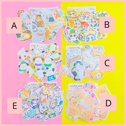 Set 60 Stickers