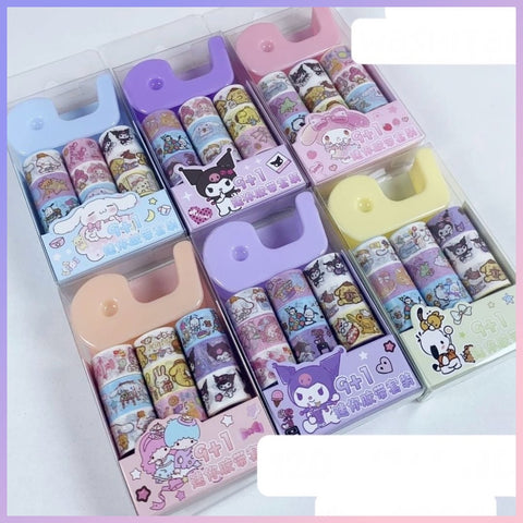 Set 9 Mini Washi Tape