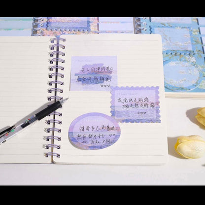 Libreta + Post it. 21x17cms (100u)
