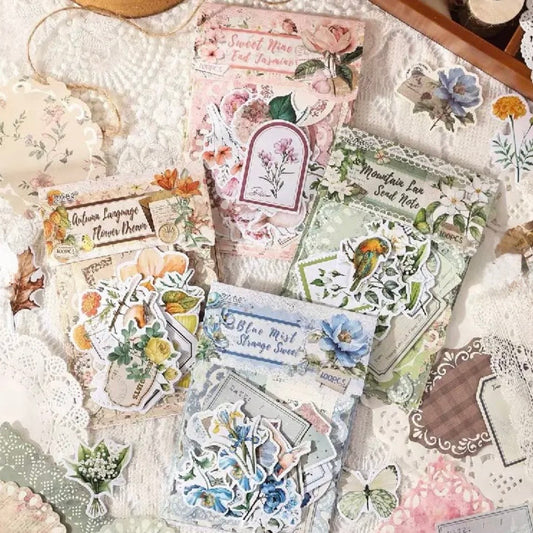 Set 100 Stickers Vintage