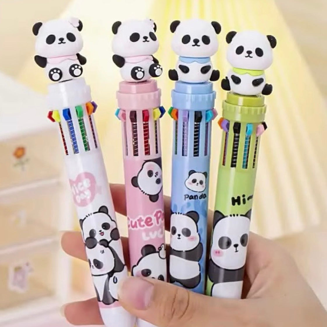 Lápiz 10 Colores “Panda”
