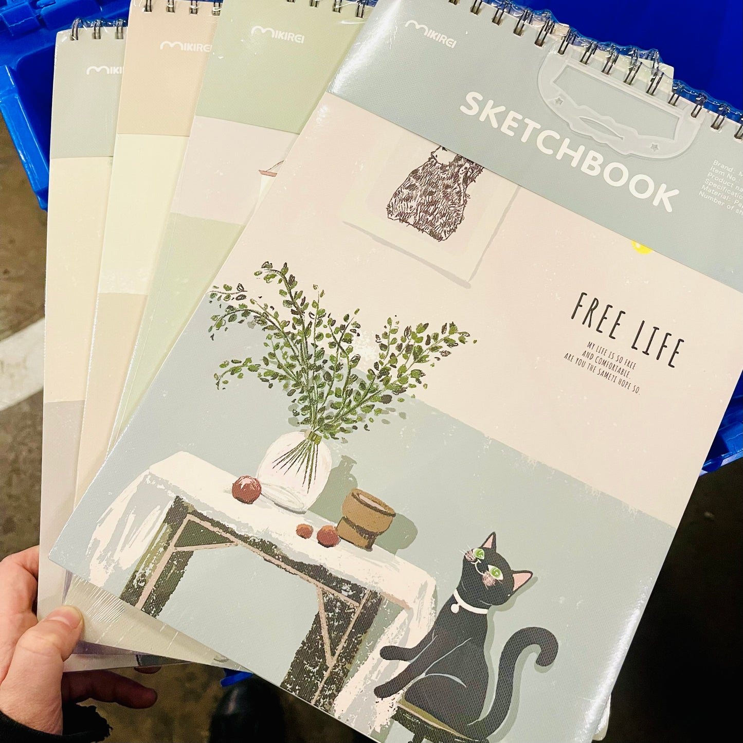 Croquera “Gatito”. 35x25cms