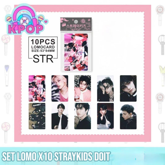 Set 10 Photocards Plásticas “Straykids ”