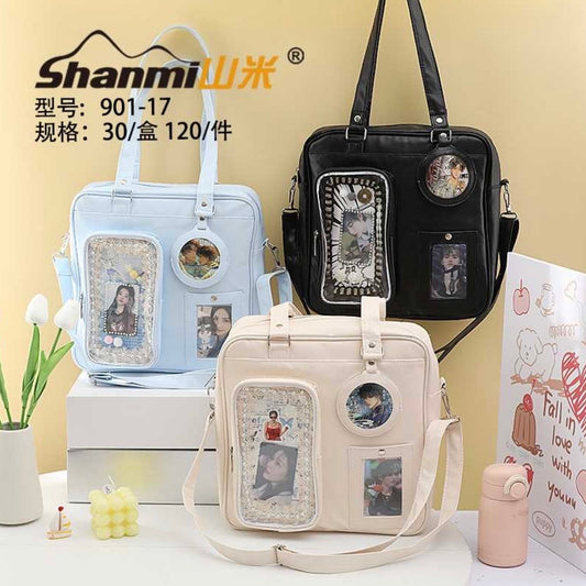 Bolso Cartera. Material Cuerina