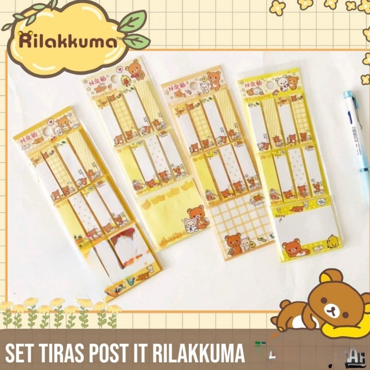 Post it “Rilakkuma”