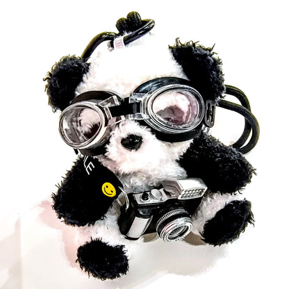 Llavero Felpudo “Panda Viajero”