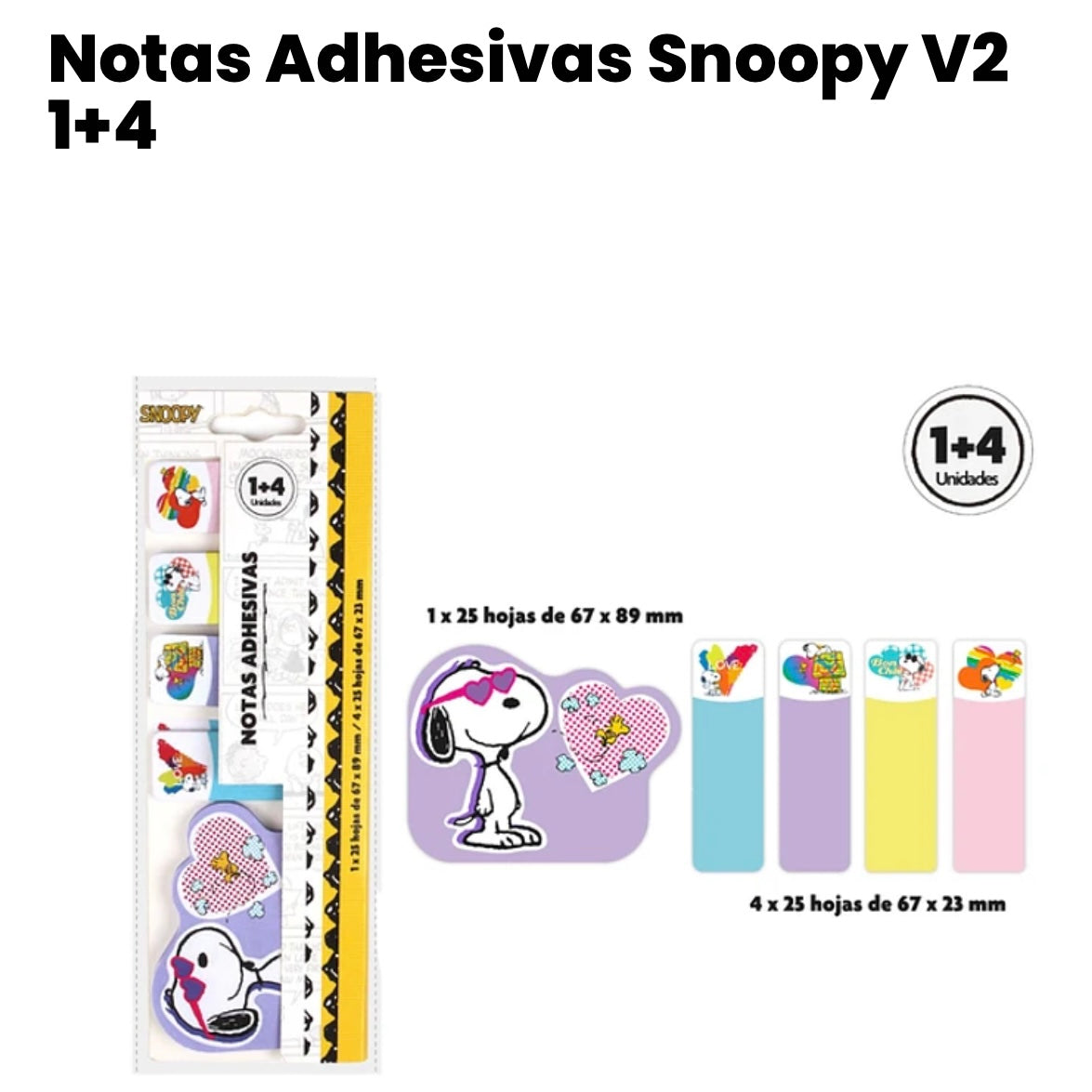 Post it “Snoopy”