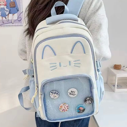 Mochila Impermeable “Gatito”. 44x32x13