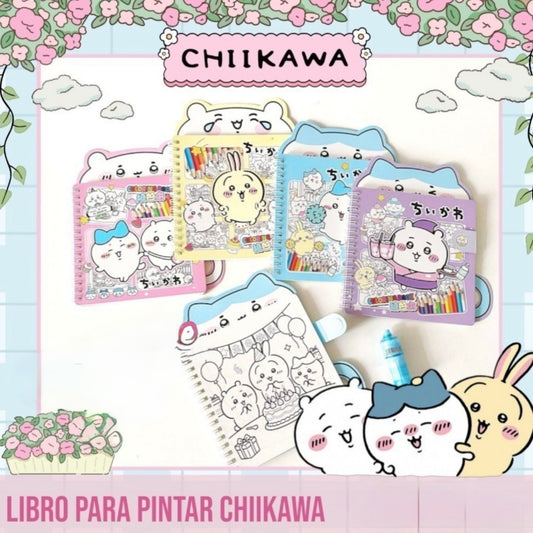 Libro para Colorear “Chiikawa”