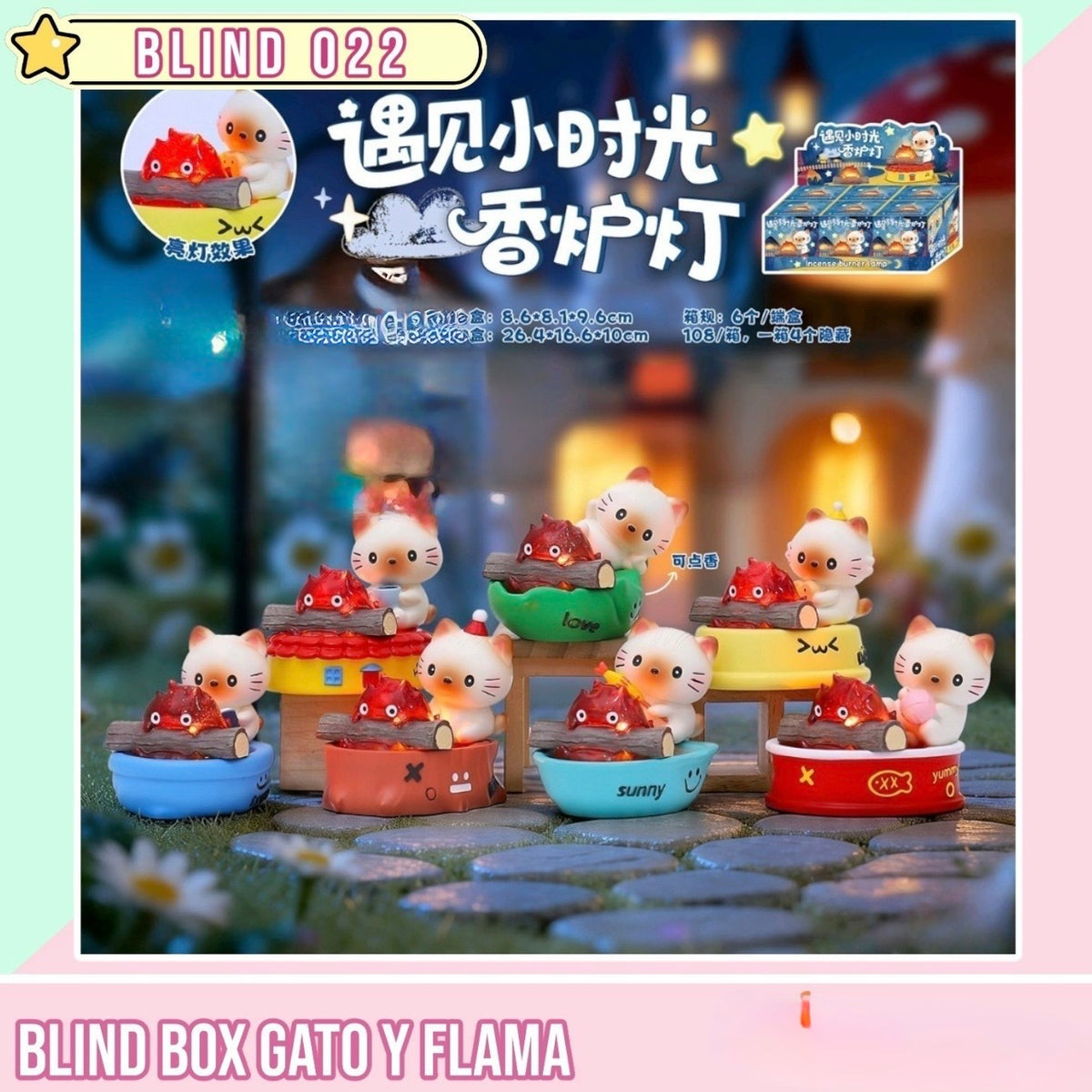 Blind Box Sorpresa “Gato Calcifer”