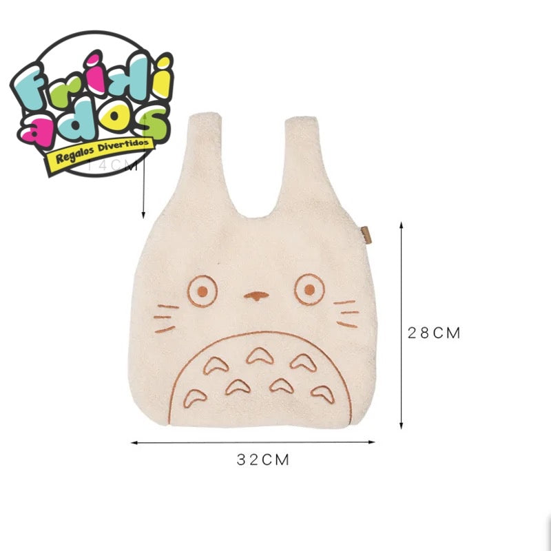 Bolso de Mano “Totoro”. 32x28Cms