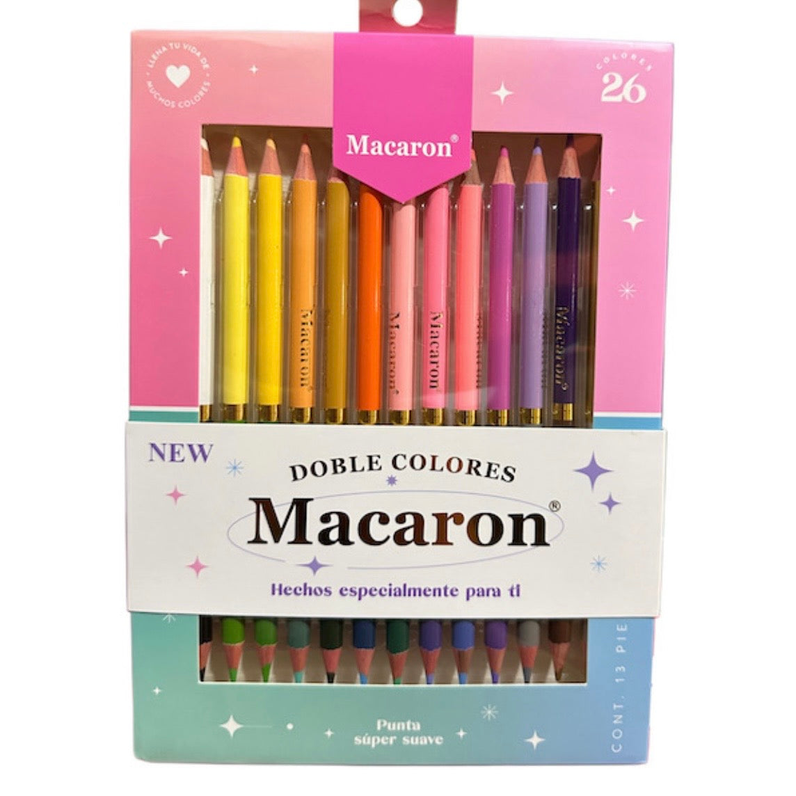 Set 26 Colores Lápices a Palo