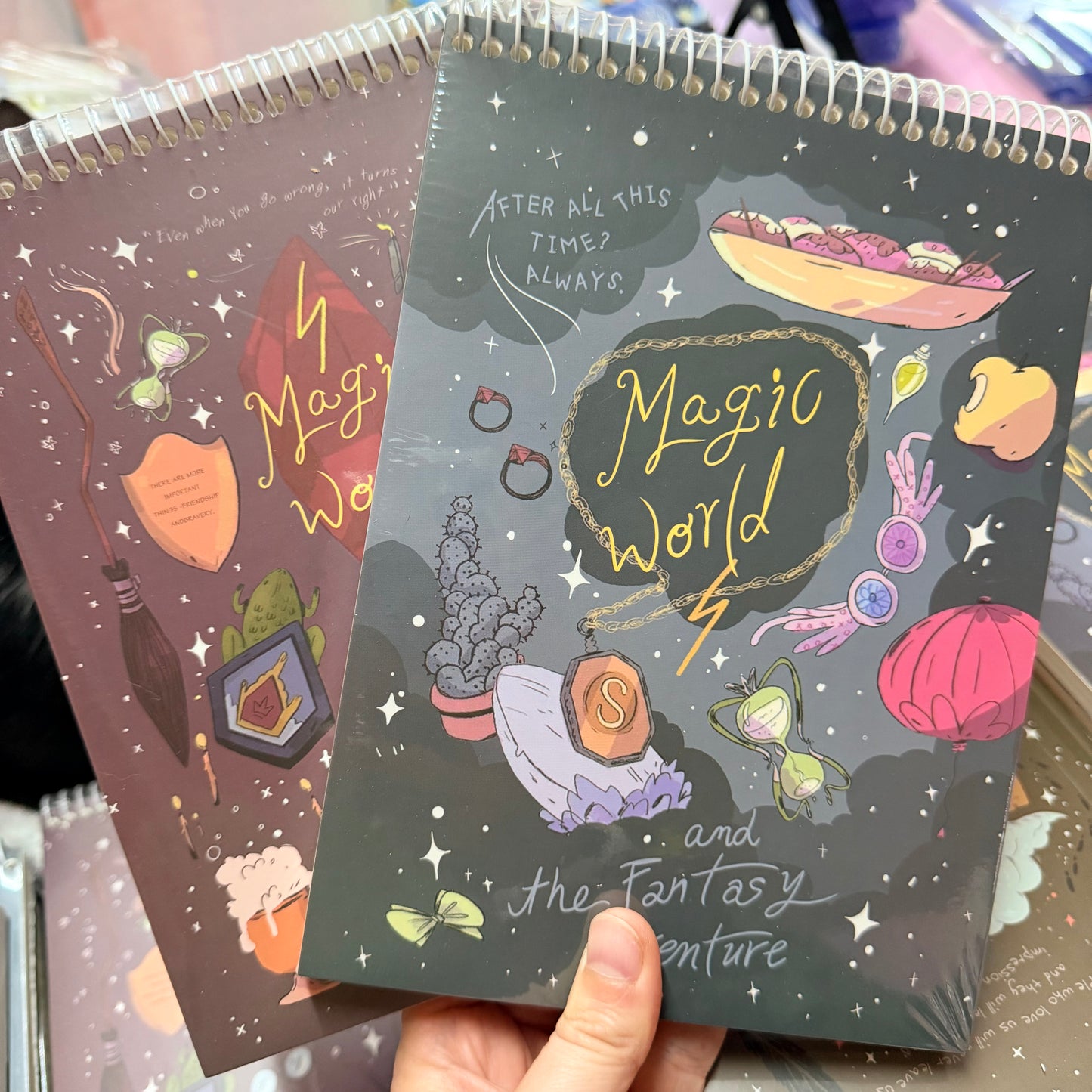 Croquera “Magic World”. 46 hojas 21x15cms