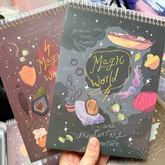 Croquera “Magic World”. 46 hojas 21x15cms