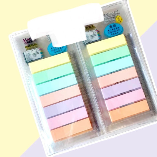 Post it tonos Pastel. 15x6cms (140U)