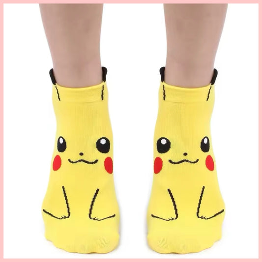 Calcetín “Pikachu Pokémon”. Talla Standard 35-41
