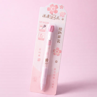 Lápiz Tinta Gel “Sakura”. 0.5mm Color Negro