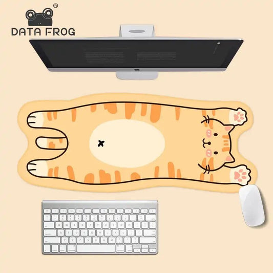 Mouse Pad XL “Gatito”, Calidad premium (3mm grosor), 73x30cms