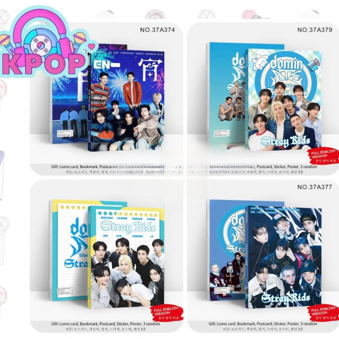 Photobook “Straykids”. 40 Páginas 29x21Cms