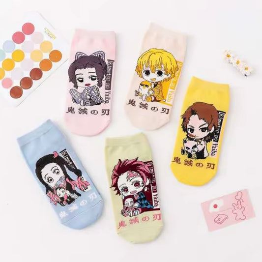 Calcetín “Kimetsu no Yaiba”. Talla Standard 35-42