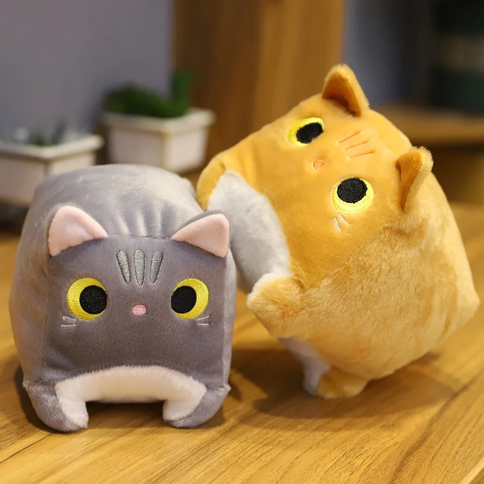 Peluche “Gatito Cuadrado”. 25cms