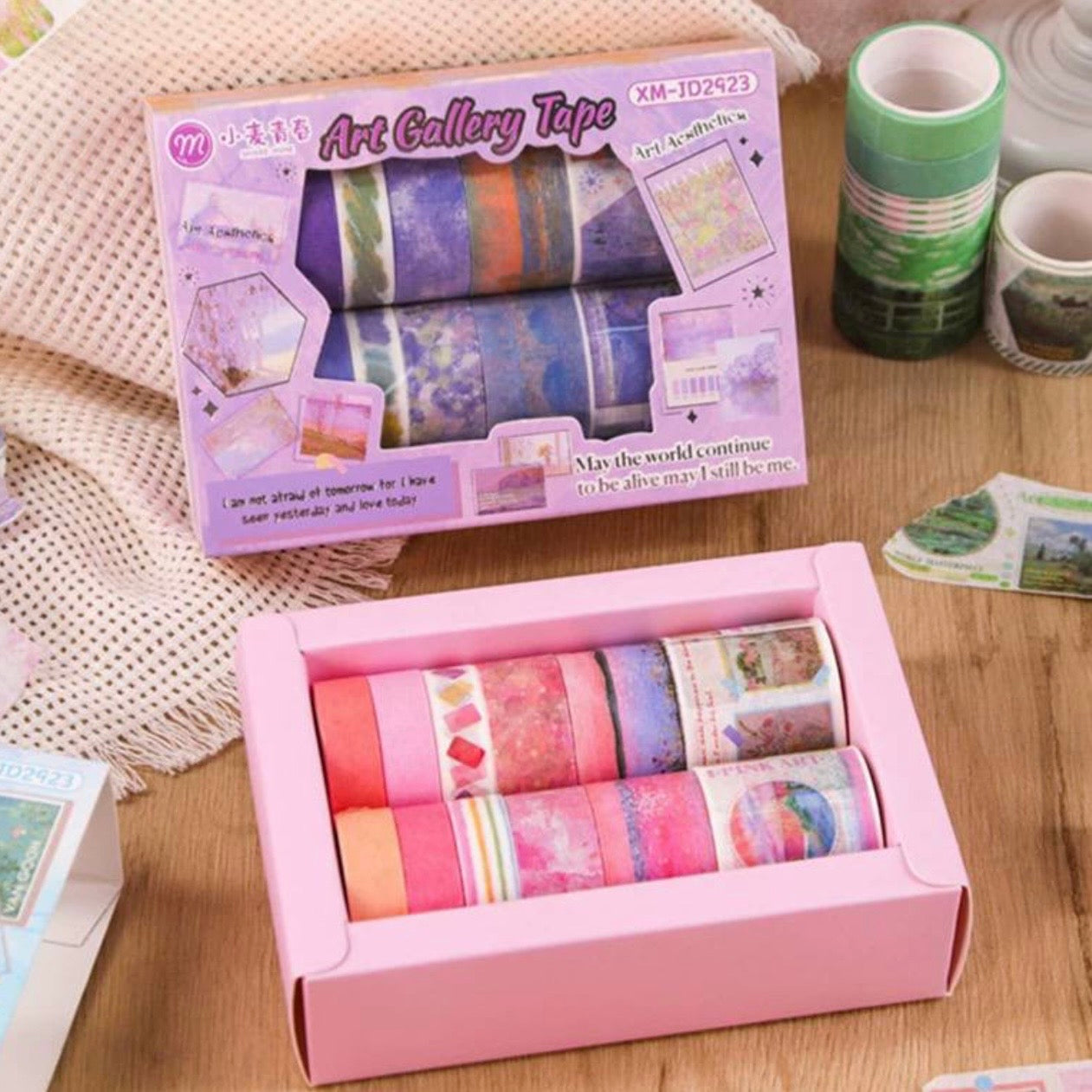 Set 12 Washi Tape “Art Gallery”