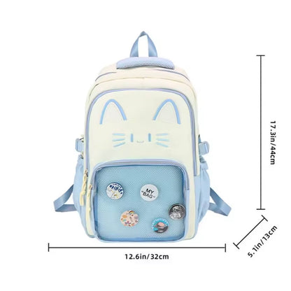 Mochila Impermeable “Gatito”. 44x32x13
