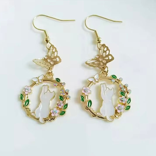 Aros “Gato Mariposa”