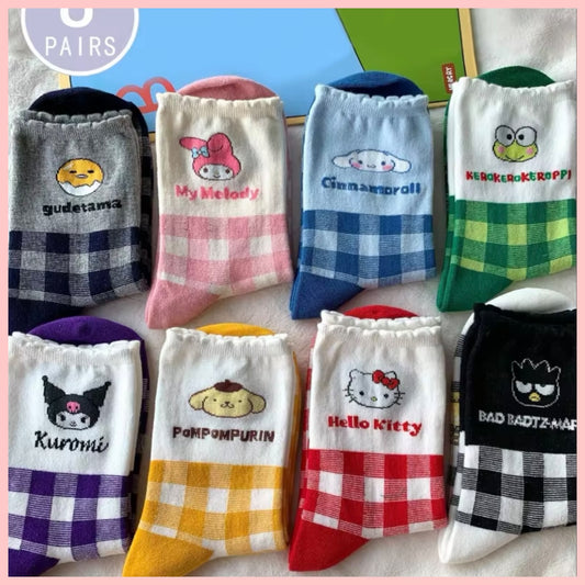 Calcetín Largo “Sanrio”. Talla Standard 34-40