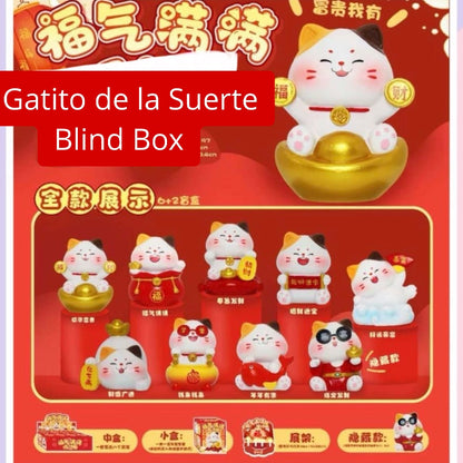 Blind Box Sorpresa “Gatito de la Suerte”. Material Cerámica