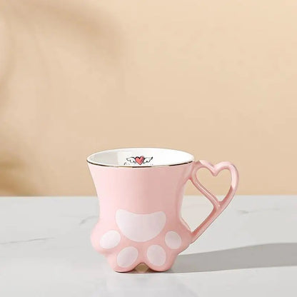 Taza “Patita de Gato”, 350ml. Material Cerámica
