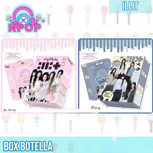 Caja Sorpresa “ILLIT”. Incluye Botella