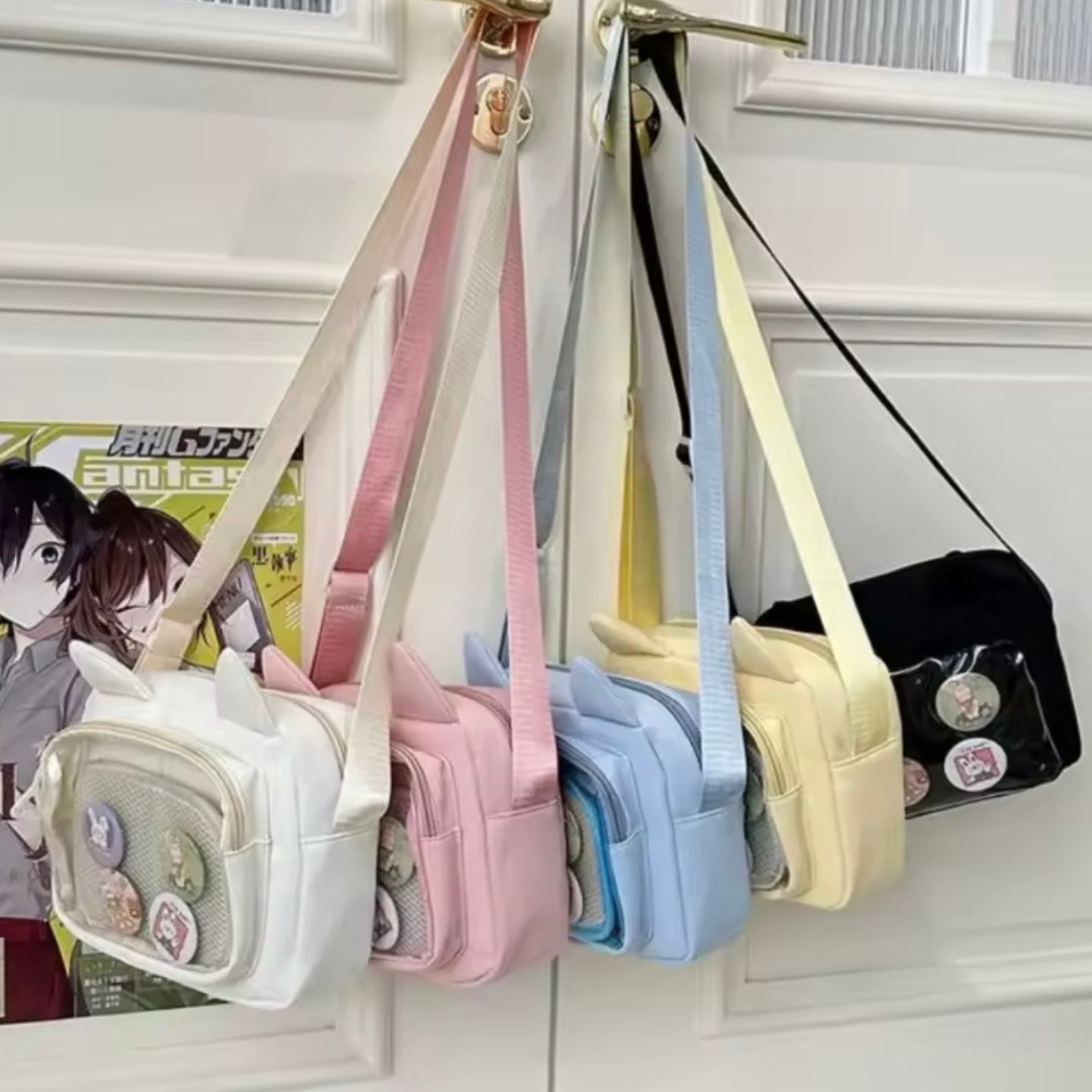 Cartera Orejitas. 22x17x7cms
