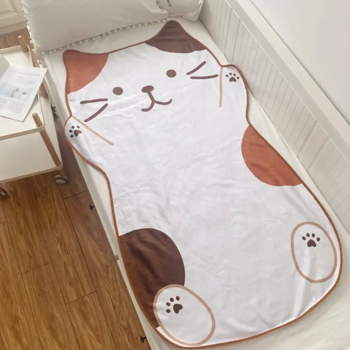 Frazada “Gatito”. 150x88Cms. Material Franela Plush.