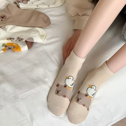 Calcetín “Capybara”. Talla Standard 35-41