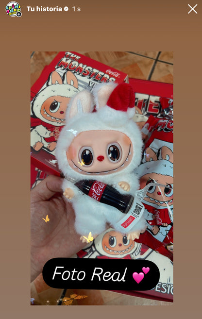 Llavero Sorpresa “Labubu CocaCola” . 16Cms