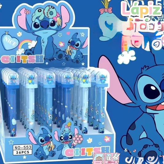 Lápiz Tinta Borrable “Stitch”. Color Azul