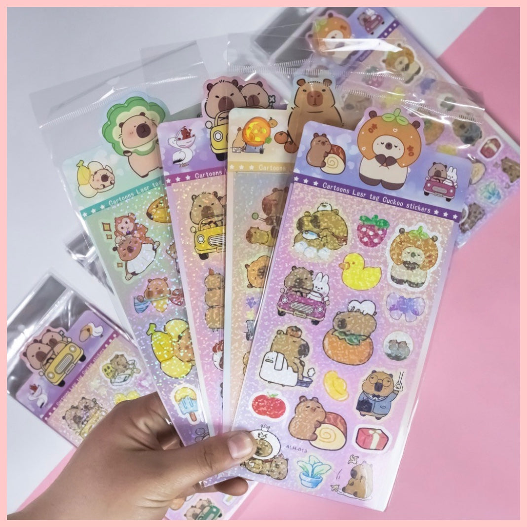 Lámina de Sticker “Capybara” – Frikiados