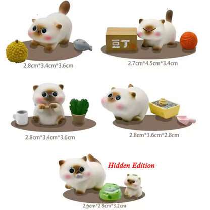 Blind Box Sorpresa “Gatito y su Mundo”. Material Cerámica