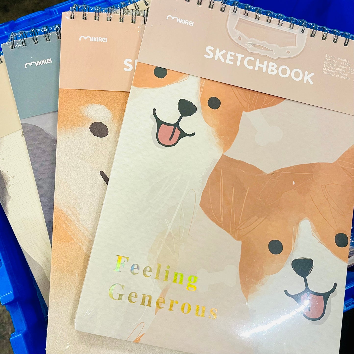 Croquera “Perrito”. 35x25cms