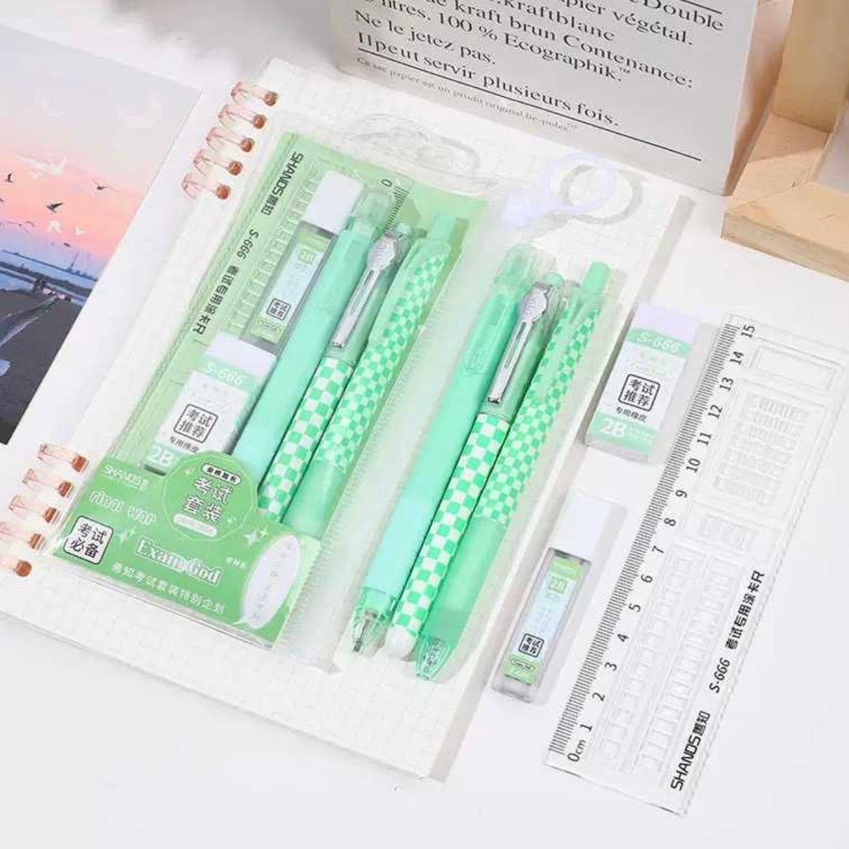 Set 7 Productos Papelería
