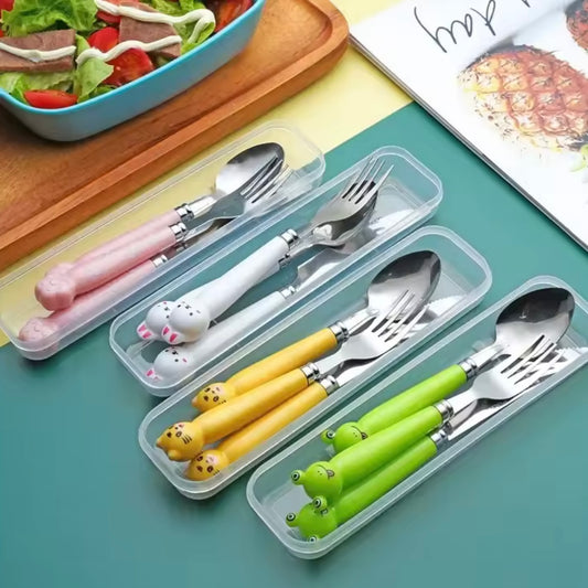 Set Cubiertos (Cuchara + Cuchillo + Tenedor)
