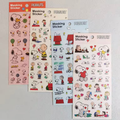 Lámina de Stickers “Snoopy”.