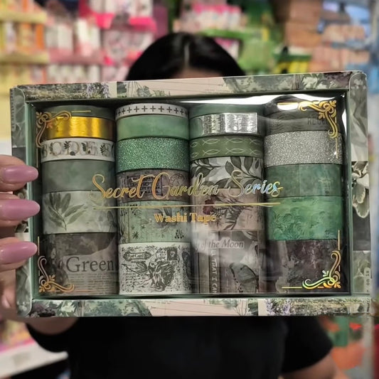 Set 24 Washi Tape Estilo Vintage