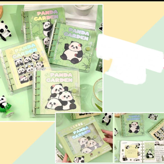 Libreta Binder “Panda”