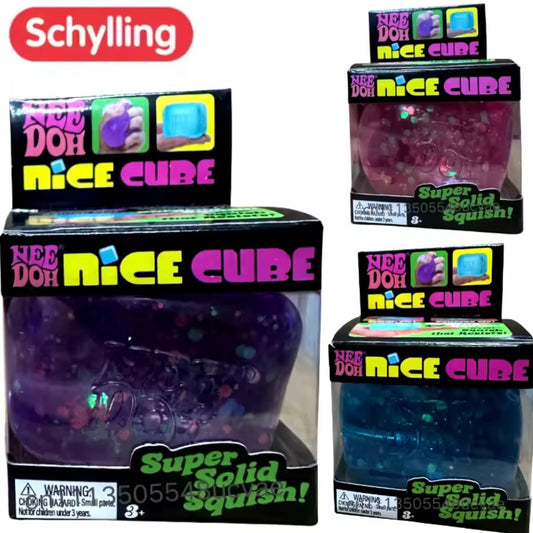 Squishy Cubo Gel “Glitter”