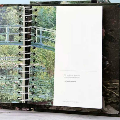 Binder Planner “Claude Monet”. 153 Hojas 22x17cms