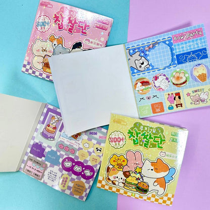 Libreta de Stickers. 20 páginas 11x11cms