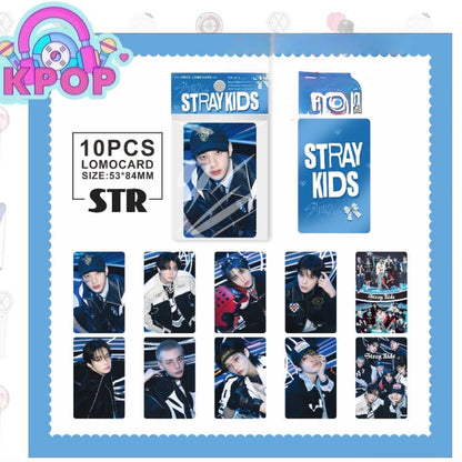 Set 10 Photocards Plásticas “Straykids ”